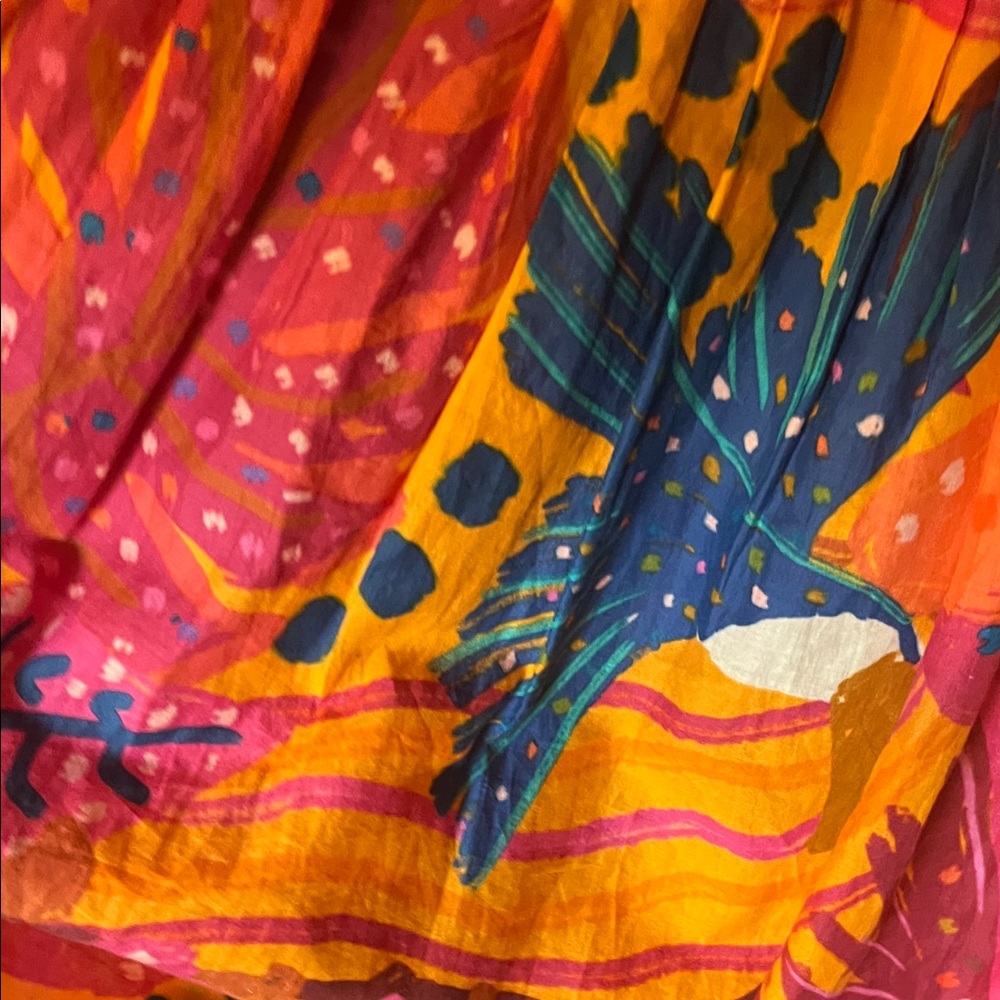 FARM Rio Vibrant Multicolor Midi Dress - Picture 4 of 4